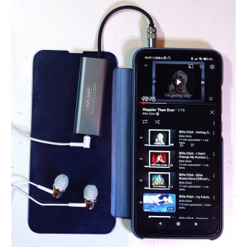 HIFI mini wzmacniacz słuchawkowy 95 dB aku. 30 h [23130000818]